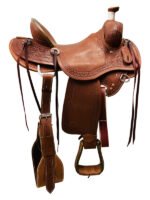 HR Hud Roberts Will James Ranch Saddle: 15"-17" - Image 4