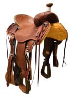 HR Hud Roberts Will James Ranch Saddle: 15"-17" - Image 5
