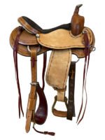 South Bend all around saddle western 15 to 17 inch 1185 - Image 4