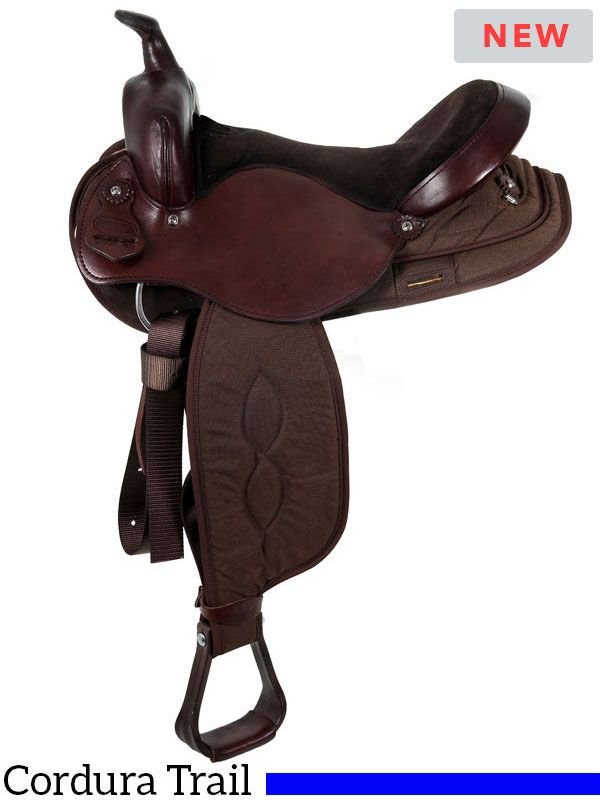 15-to-17-south-bend-saddle-co-pawnee-xl-trail-saddle-2900-74 South Bend Pawnee XL Haflinger Trail Saddle - Image 1