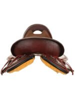 Circle Y trail saddle Grey Forest 15 to 18 inch 1689 - Image 5
