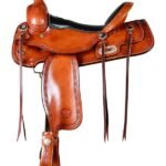 Billy Cook trail saddle Barbwire Border WJ 15 to 17 inch 1781