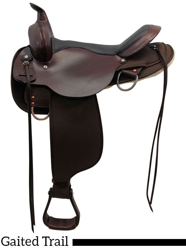 16-17-high-horse-el-campo-cordura-gaited-trail-by-circle-y-6970-79 High Horse El Campo Gaited Saddle - Image 1