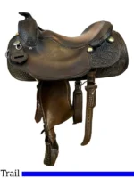 16.5Inch Used All About The Horse Trail Saddle