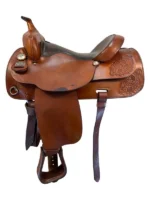 16.5Inch Used Big Horn Trail Saddle Extra Wide Tree