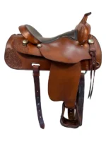 16.5Inch Used Big Horn Trail Saddle Extra Wide Tree - Image 2