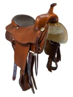 16.5Inch Used Big Horn Trail Saddle Extra Wide Tree - Image 5
