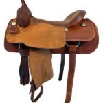 16.5 Inch Used Billy Cook Pro Cutter Saddle