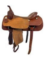 16.5 Inch Used Billy Cook Pro Cutter Saddle