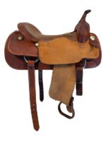 16.5 Inch Used Billy Cook Pro Cutter Saddle - Image 5