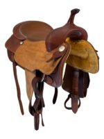 16.5 Inch Used Billy Cook Pro Cutter Saddle - Image 4