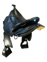 16.5Inch Used Double Creek Henry Miller Buena Vista Trail Saddle - Image 4