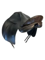 16.5 Inch Used Harry Dabbs Dressage Saddle - Image 4