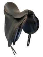 16.5 Inch Used Harry Dabbs Dressage Saddle - Image 2