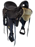 16.5 Inch Used Imus Cordura Endurance Saddle - Image 4