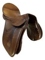 16.5 Inch Used Kieffer Munchen Grand Prix Saddle - Image 3
