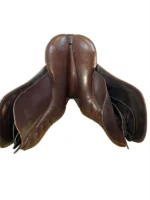 16.5 Inch Used Kieffer Munchen Grand Prix Saddle - Image 5