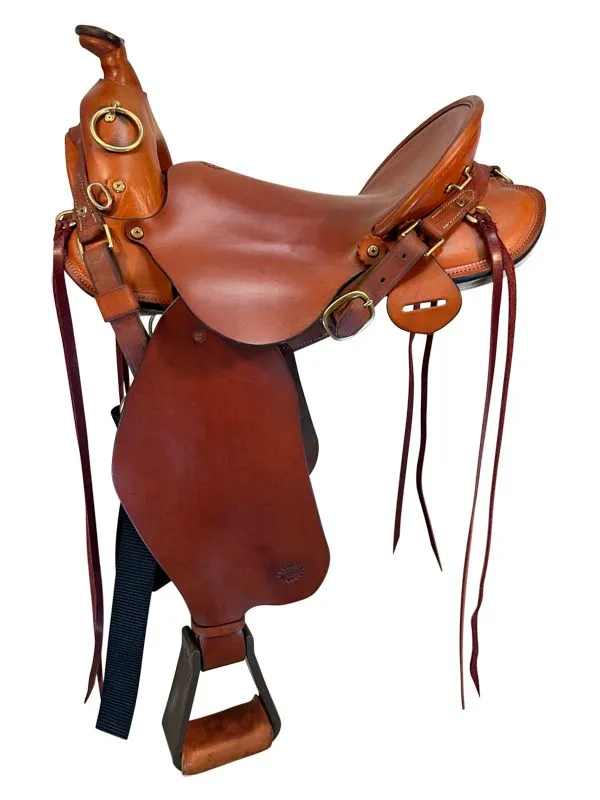 16-5inch-used-montana-pack-and-saddlery-trail-saddle-29 Used Montana Pack and Saddlery Trail Saddle - Image 1