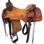 16.5 Inch Used Reinsman McNabb Ranch Saddle