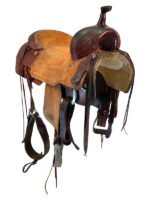 16.5 Inch Used Reinsman McNabb Ranch Saddle - Image 3