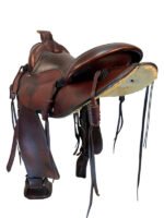16.5 Inch Used Smittys Custom Roping Saddle - Image 2
