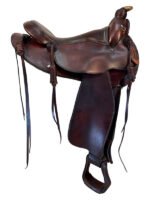 16.5 Inch Used Smittys Custom Roping Saddle - Image 5