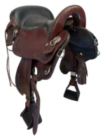 16.5 Inch Used Tucker Horizon Outpost Saddle - Image 3