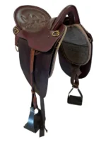 16.5 Inch Used Tucker River Plantation Saddle - Image 3