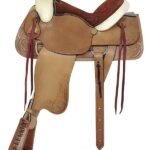American Saddlery roping saddle Rawhide All Around 755