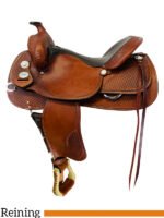 Crates reining saddle Classic 15 to 17 inch 2221 - Image 2