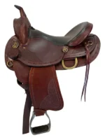 16 Inch Used Circle Y Daisetta Saddle - Image 2