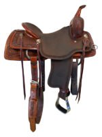 16 Inch Used Billy Cook Cutting Saddle - Image 3