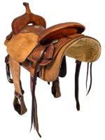 16 Inch Used Billy Cook Cutting Saddle - Image 2