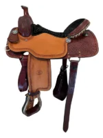 16 Inch Used Billy Cook Ladies All Around Saddle