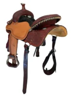 16 Inch Used Billy Cook Ladies All Around Saddle - Image 2
