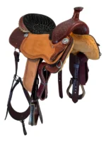 16 Inch Used Billy Cook Ladies All Around Saddle - Image 5