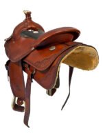 16 Inch Used Billy Cook Roping Saddle - Image 2