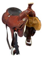 16 Inch Used Billy Cook Roping Saddle - Image 4