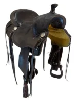 16 Inch Used Billy Cook Tipton Saddle - Image 4