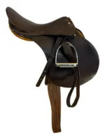 16 Inch Used Butler Brothers Close Contact Saddle - Image 4