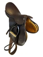 16 Inch Used Butler Brothers Close Contact Saddle - Image 3
