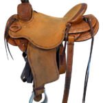 16 Inch Used Cactus Roping Saddle Wide Tree