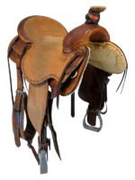 16 Inch Used Cactus Roping Saddle Wide Tree - Image 4