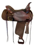 Used Circle Y High Horse Driftwood Cordura Trail Saddle - Image 3