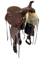 Used Circle Y High Horse Driftwood Cordura Trail Saddle - Image 2