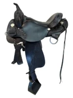 16 Inch Used Circle Y High Horse Round Rock Gaited Trail Saddle - Image 2