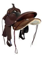16 Inch Used Circle Y Willow Springs Saddle - Image 2