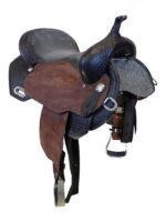 16 Inch Used Circle Y Prairie Rose Saddle - Image 4