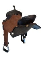 16 Inch Used Circle Y Prairie Rose Saddle - Image 2