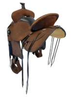 16 Inch Used Circle Y Trail Saddle Wide Flex Tree - Image 2